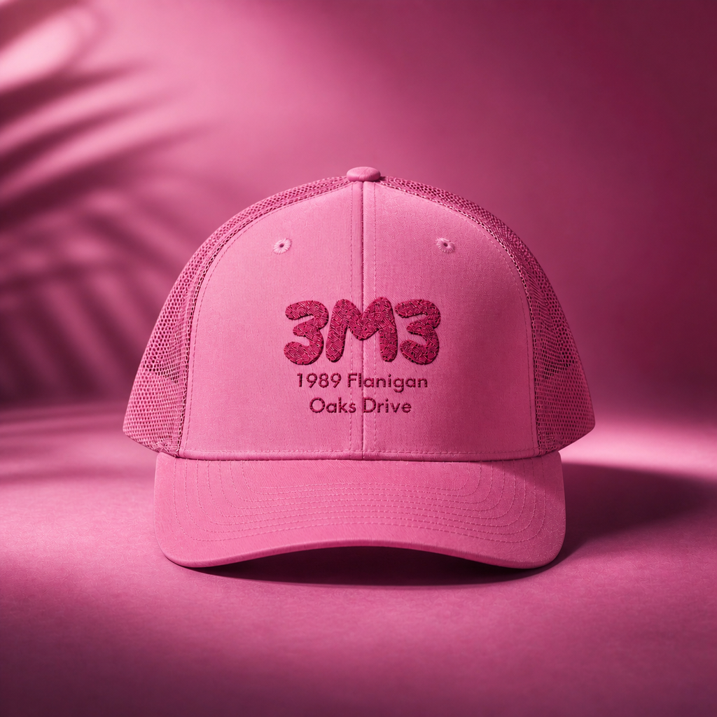 Casquette Trucker Flanigan '89 — Rose