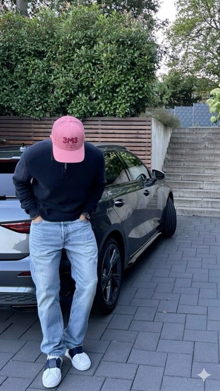 Casquette Trucker Flanigan '89 — Rose